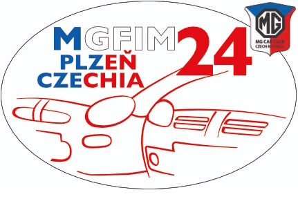 Mezinárodní sraz majitelů vozů MG - Plzeň, Západní Čechy, 9. -12. 5. 2024